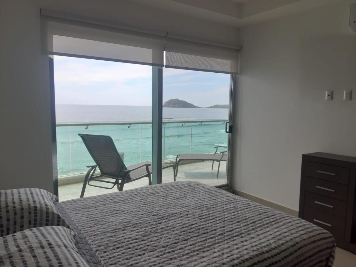 Hermoso Y Moderno Departamento Frente Al Malecon Con Preciosa Vista Al Mar Масатлан Экстерьер фото
