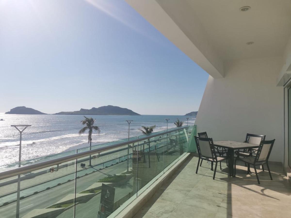 Hermoso Y Moderno Departamento Frente Al Malecon Con Preciosa Vista Al Mar Масатлан Экстерьер фото