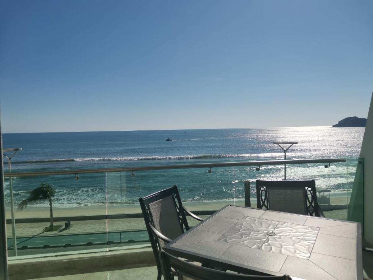 Hermoso Y Moderno Departamento Frente Al Malecon Con Preciosa Vista Al Mar Масатлан Экстерьер фото