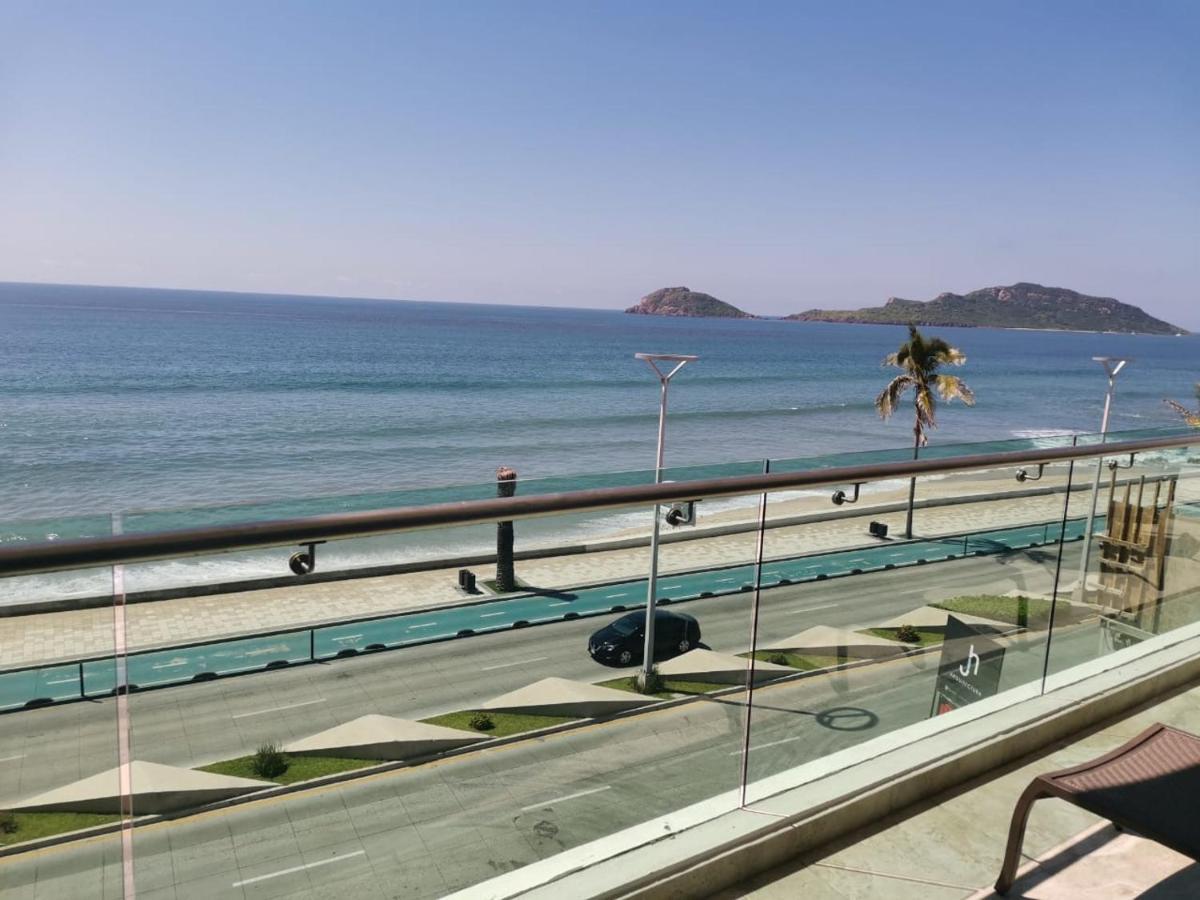 Hermoso Y Moderno Departamento Frente Al Malecon Con Preciosa Vista Al Mar Масатлан Экстерьер фото