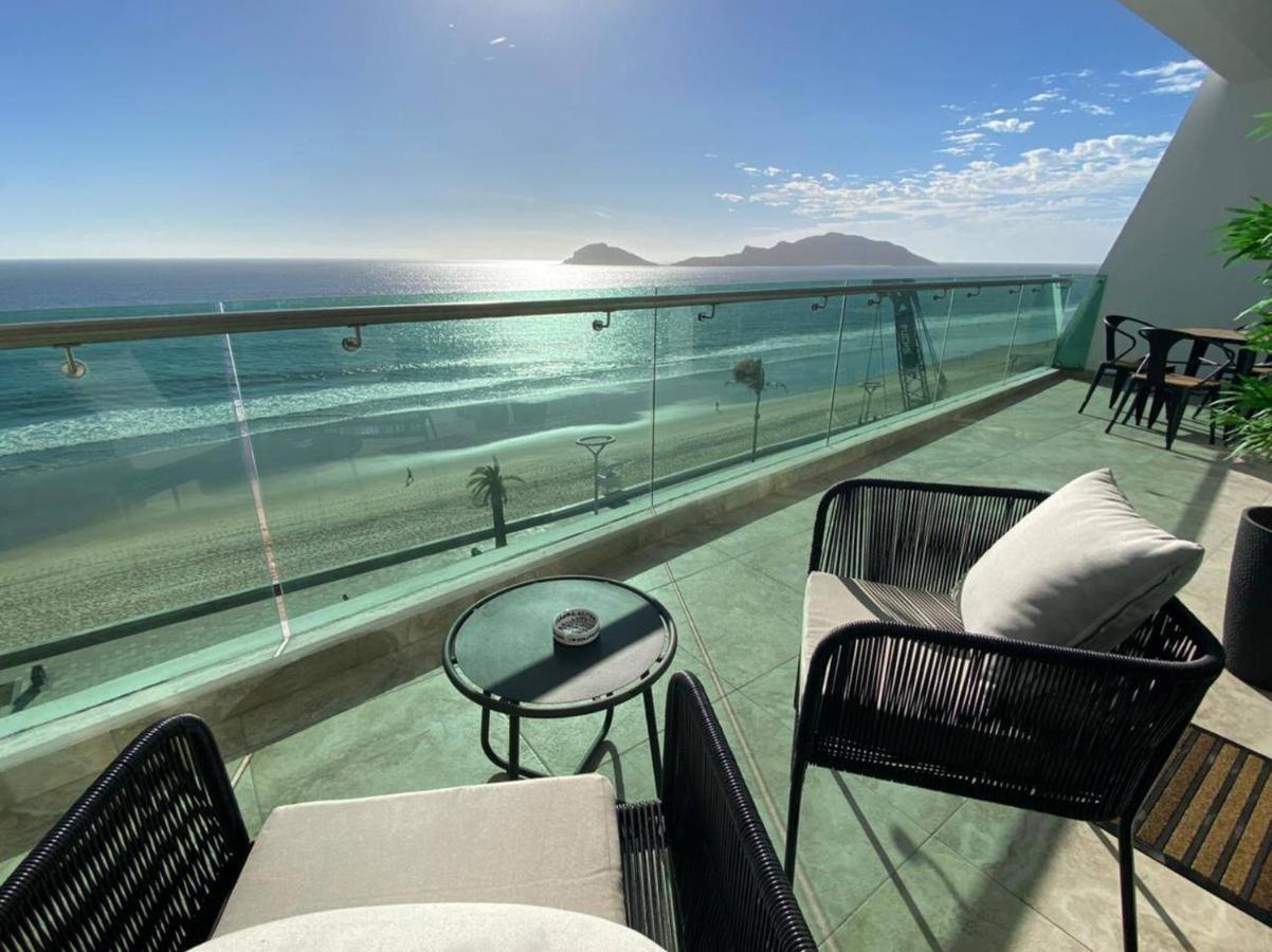 Hermoso Y Moderno Departamento Frente Al Malecon Con Preciosa Vista Al Mar Масатлан Экстерьер фото