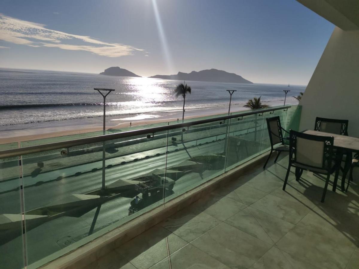 Hermoso Y Moderno Departamento Frente Al Malecon Con Preciosa Vista Al Mar Масатлан Экстерьер фото